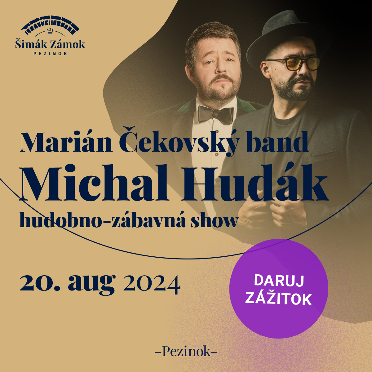 Čekovský band + hosť Michal Hudák na zámku