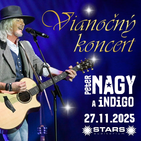 Vianočný koncert Peter Nagy a skupina Indigo