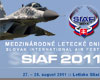 MEDZINÁRODNÉ LETECKÉ DNI, SIAF 2011
