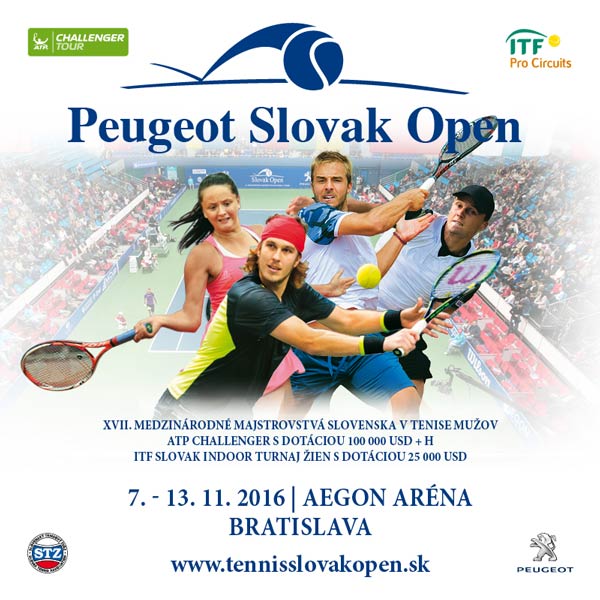 SLOVAK OPEN 2016 TICKETPORTAL vstupenky na dosah divadlo, hudba