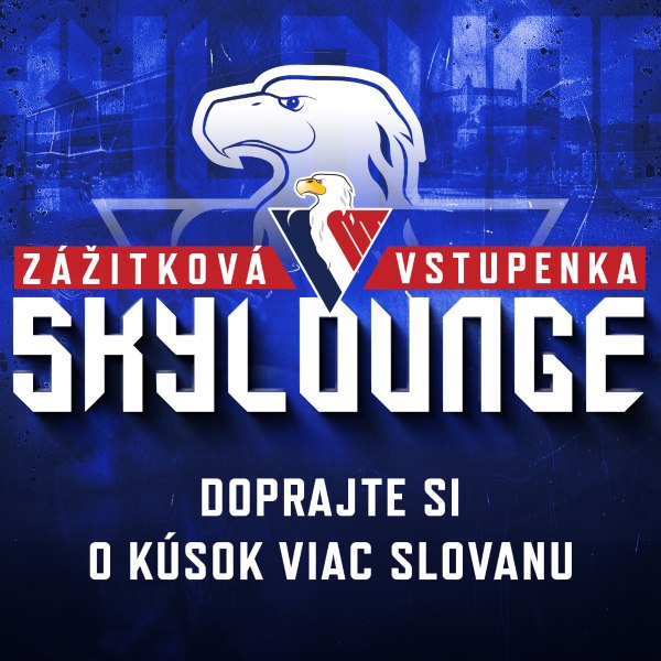 HC Slovan Bratislava prémiová vstupenka SkyLounge